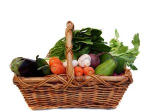 Vegetables in the basket isolated on white © archana bhartia - Fotolia.com