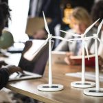 Projet de développement durable avec des éoliennes