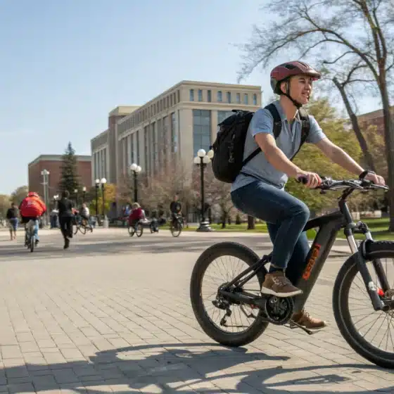 vélo électrique étudiant