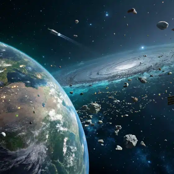pollution spatiale