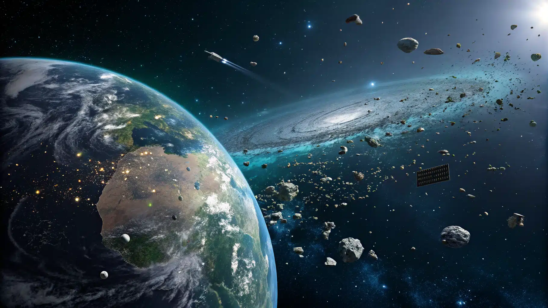 pollution spatiale
